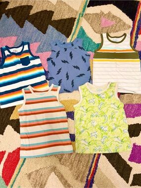 Bundle of (5) Boys Tank Tops 3T & 4T